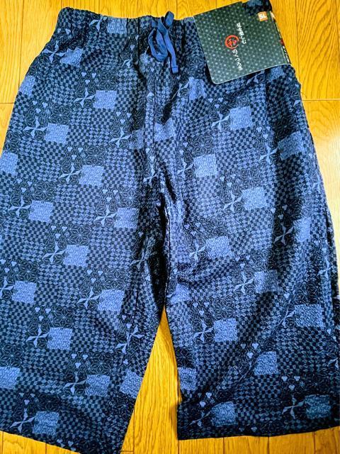 5Lサイズ!高貴紳士的!リップル浴衣素材!和のくつろぎ!両サイドand後一つポケット付き!爽やかな着心地!ハーフパンツ!新品! < 男性ファッション  5Lサイズ!高貴紳士的!リップル浴衣素材!和のくつろぎ!両サイドand後一つポケット付き!爽やかな着心地!ハーフパンツ!新品! < 男性ファッションの