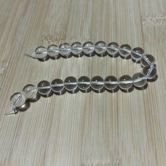 水晶 10mm玉 半連 < ペット/手芸/園芸 水晶 10mm玉 半連 < ペット/手芸/園芸の