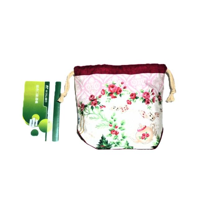 【底マチ幅が広い巾着】◆不思議の国のアリス◆裏地あり巾着 < 女性ファッション 【底マチ幅が広い巾着】◆不思議の国のアリス◆裏地あり巾着 < 女性ファッションの