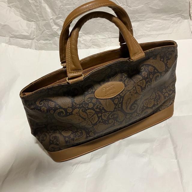 【アンティーク】【Texier / テキシエ】 ペイズリー柄 / ハンドバッグ < 女性ファッション 【アンティーク】【Texier / テキシエ】 ペイズリー柄 / ハンドバッグ < 女性ファッションの