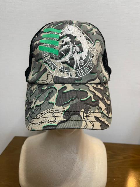 DIESEL ディーゼル 迷彩柄メッシュキャップ 帽子 キャップ メッシュキャップ 迷彩 刺繍 カモフラージュ < 男性ファッション DIESEL ディーゼル 迷彩柄メッシュキャップ 帽子 キャップ メッシュキャップ 迷彩 刺繍 カモフラージュ < 男性ファッションの