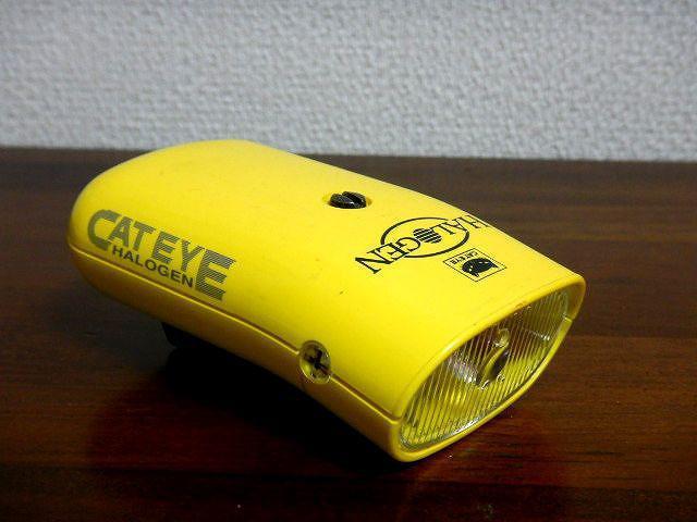 ◆cateye halogen キャットアイ 自転車ライト 中古品 < ホビー  ◆cateye halogen キャットアイ 自転車ライト 中古品  < ホビーの