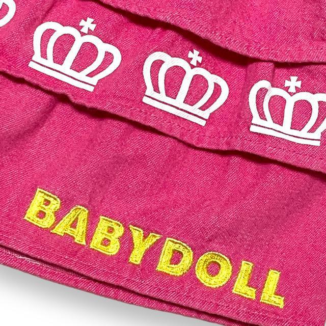 【BABYDOLL×DiSNEY/90】ミッキープリント入3段フリルミニスカート < ブランド  【BABYDOLL×DiSNEY/90】ミッキープリント入3段フリルミニスカート < ブランドの
