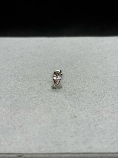 即決 4℃ ヨンドシー Pt900 プラチナ ピアス 片耳のみ < ブランド  即決 4℃ ヨンドシー Pt900 プラチナ ピアス 片耳のみ < ブランドの