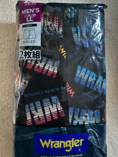 LLサイズ!2枚セット!高貴紳士的!ブランド品!wrangler!前開きあり!ボタン付き!トランクス! < 男性ファッション LLサイズ!2枚セット!高貴紳士的!ブランド品!wrangler!前開きあり!ボタン付き!トランクス! < 男性ファッションの