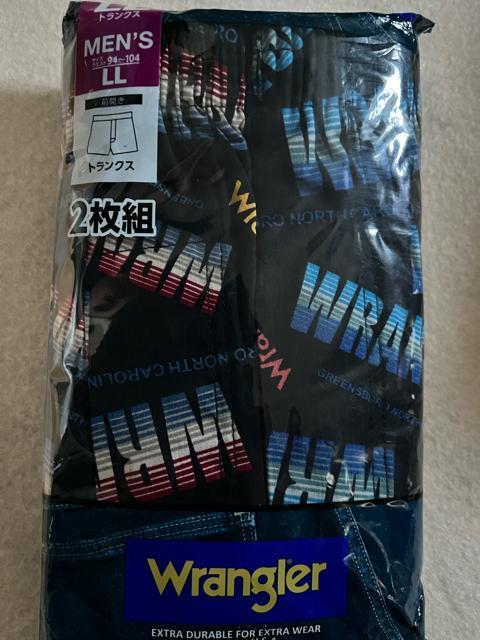 LLサイズ!2枚セット!高貴紳士的!ブランド品!wrangler!前開きあり!ボタン付き!トランクス! < 男性ファッション LLサイズ!2枚セット!高貴紳士的!ブランド品!wrangler!前開きあり!ボタン付き!トランクス! < 男性ファッションの