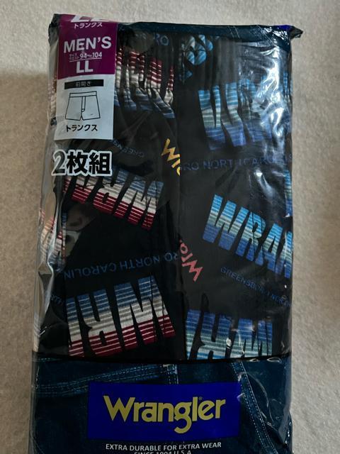 LLサイズ!2枚セット!高貴紳士的!ブランド品!wrangler!前開きあり!ボタン付き!トランクス! < 男性ファッション LLサイズ!2枚セット!高貴紳士的!ブランド品!wrangler!前開きあり!ボタン付き!トランクス! < 男性ファッションの