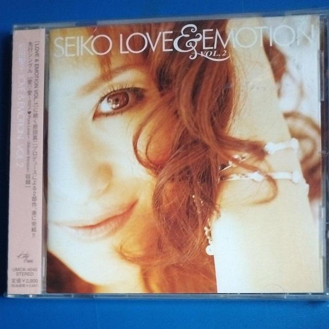 松田聖子 LOVE&EMOTION VOL.2 帯付 < CD/DVD/ビデオ  松田聖子 LOVE&EMOTION VOL.2 帯付  < CD/DVD/ビデオの