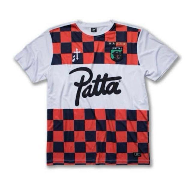 Patta x Kempi x The Alchemist football jersey M パタ フットボール ジャージ < 男性ファッション  Patta x Kempi x The Alchemist football jersey M パタ フットボール ジャージ < 男性ファッションの