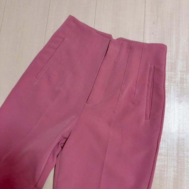◆GRL/グレイル◆ハイウエストテーパードパンツ★ピンクXS*秋コーデ♪ < ブランド  ◆GRL/グレイル◆ハイウエストテーパードパンツ★ピンクXS*秋コーデ♪ < ブランドの
