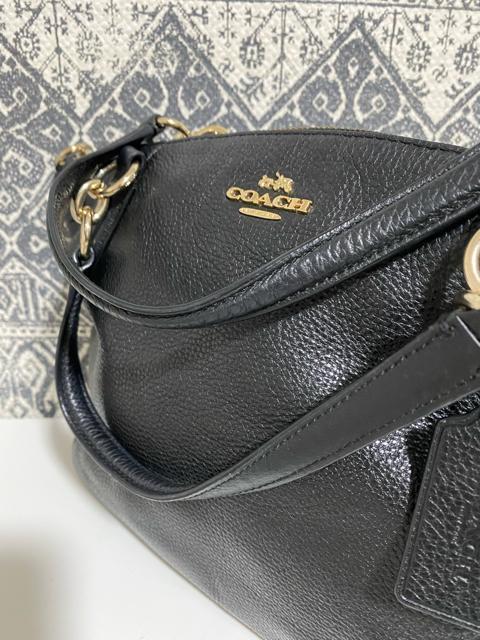 【美品】COACH コーチ F36675 レザー トートバッグ ハンド ブラック < ブランド  【美品】COACH コーチ F36675 レザー トートバッグ ハンド ブラック < ブランドの