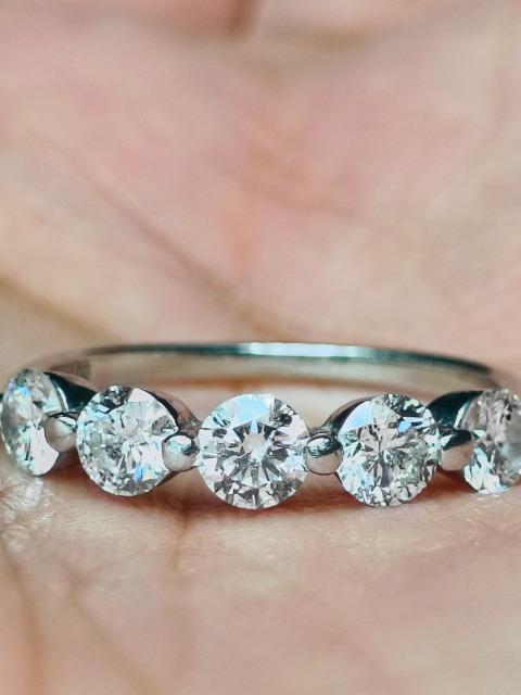 pt900☆1.00ctダイヤモンドリング★ < 女性アクセサリー/時計 pt900☆1.00ctダイヤモンドリング★ < 女性アクセサリー/時計の