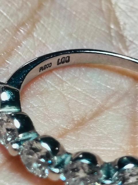 pt900☆1.00ctダイヤモンドリング★ < 女性アクセサリー/時計 pt900☆1.00ctダイヤモンドリング★ < 女性アクセサリー/時計の