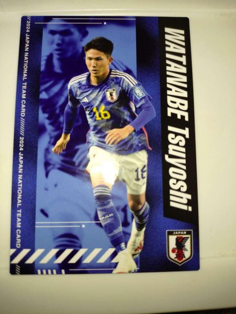 2024 日本代表 オフィシャル トレーディングカード 渡辺剛 背番号16 サッカー < トレーディングカード 2024 日本代表 オフィシャル トレーディングカード 渡辺剛 背番号16 サッカー < トレーディングカードの