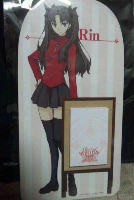 ■Fate/staynight UBW■ロッテリアくじ遠坂凛スタンドメモ < アニメ/コミック/キャラクター  ■Fate/staynight UBW■ロッテリアくじ遠坂凛スタンドメモ  < アニメ/コミック/キャラクターの
