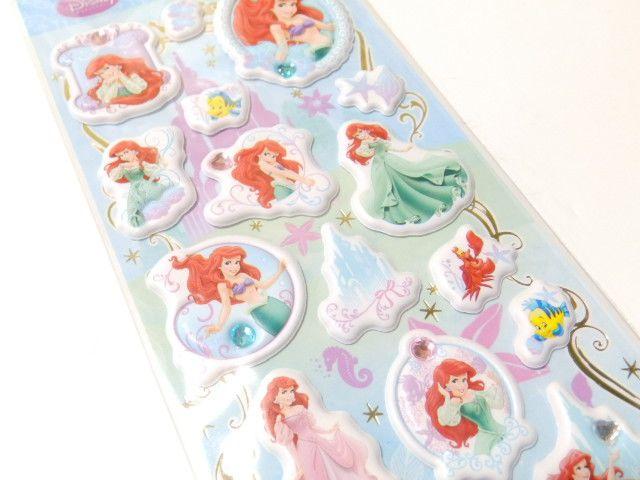 《New》アリエル(プリンセス)★スケジュール帳.レター等に・ラインストーン付*ぷっくりシール < インテリア/ライフ 《New》アリエル(プリンセス)★スケジュール帳.レター等に・ラインストーン付*ぷっくりシール < インテリア/ライフの