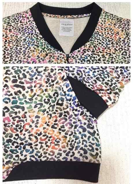 a.g.plusエージープラス〓カラフルレオパードブルゾン(F)美品 < ブランド  a.g.plusエージープラス〓カラフルレオパードブルゾン(F)美品 < ブランドの