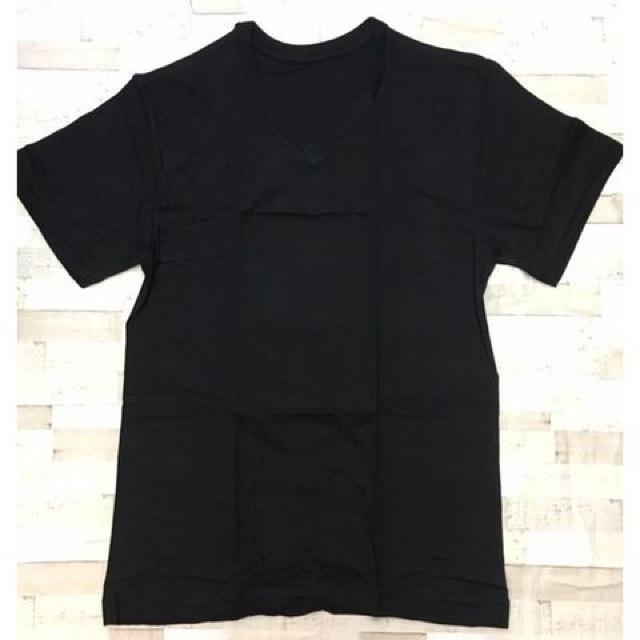 『T-SHIRT』快適綿100%V首半袖Tシャツ3枚組 < 男性ファッション  『T-SHIRT』快適綿100%V首半袖Tシャツ3枚組  < 男性ファッションの