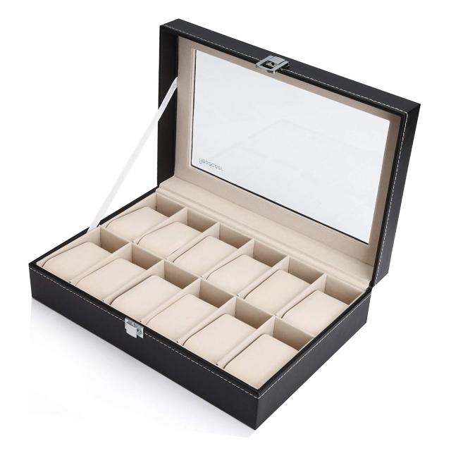腕時計収納ケース 腕時計収納ボックス コレクションケース 12本 < インテリア/ライフ  腕時計収納ケース 腕時計収納ボックス コレクションケース 12本  < インテリア/ライフの