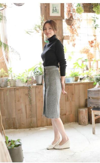 期間限定SALE●スタイルUP●フロントボタン ペンシルスカート●グレー < 女性ファッション  期間限定SALE●スタイルUP●フロントボタン ペンシルスカート●グレー < 女性ファッションの