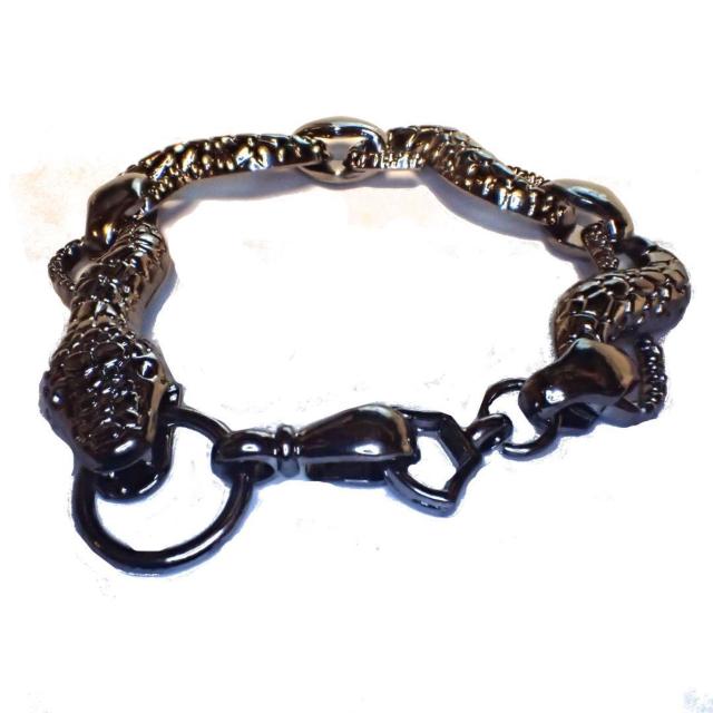 黒色 蛇 ヘビ へび スネーク ブレスレット アクセサリー ブラック メンズ < 男性アクセサリー/時計 黒色 蛇 ヘビ へび スネーク ブレスレット アクセサリー ブラック メンズ < 男性アクセサリー/時計の