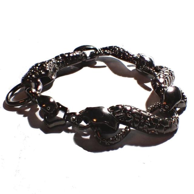 黒色 蛇 ヘビ へび スネーク ブレスレット アクセサリー ブラック メンズ < 男性アクセサリー/時計 黒色 蛇 ヘビ へび スネーク ブレスレット アクセサリー ブラック メンズ < 男性アクセサリー/時計の