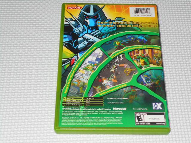 xboxTEENAGE MUTANT NINJA TURTLES CO kĔ  Q[{/\tg 