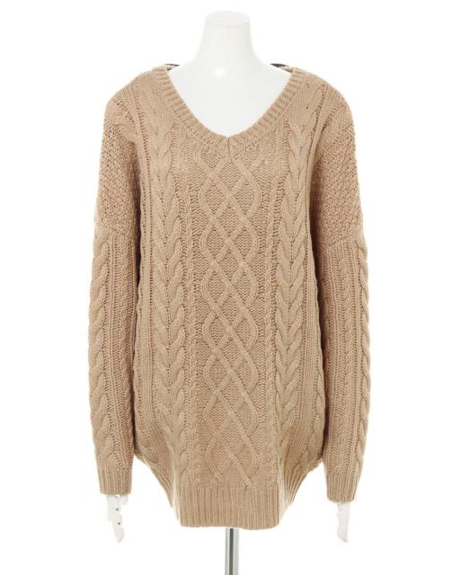 新品☆イング*ダーリンバックリボンチュニックニット < ブランド  新品☆イング*ダーリンバックリボンチュニックニット < ブランドの