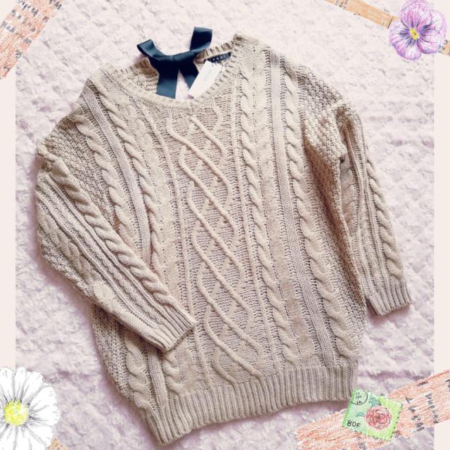 新品☆イング*ダーリンバックリボンチュニックニット < ブランド  新品☆イング*ダーリンバックリボンチュニックニット < ブランドの