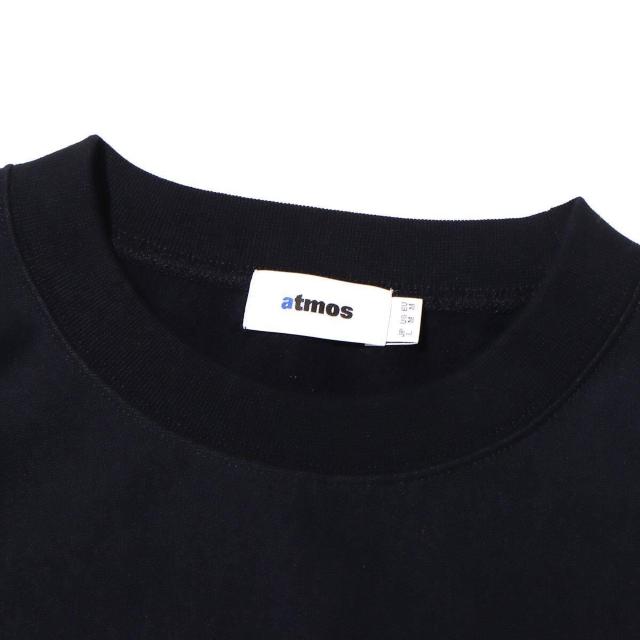 新品 ATMOS アトモス カレッジ スウェット L 黒 クルーネック COLLEGE LOGO SWEAT CREWNECK < ブランド 新品 ATMOS アトモス カレッジ スウェット L 黒 クルーネック COLLEGE LOGO SWEAT CREWNECK < ブランドの