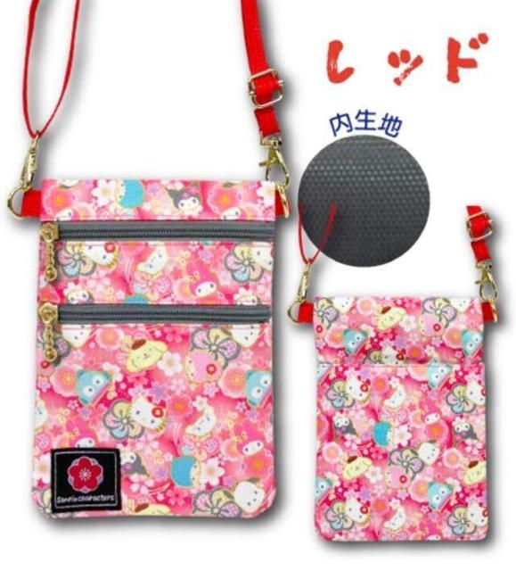 送料無料!【サンリオキャラクターズ】和柄ショルダーポシェット(2色から)1個 < 女性ファッション  送料無料!【サンリオキャラクターズ】和柄ショルダーポシェット(2色から)1個 < 女性ファッションの