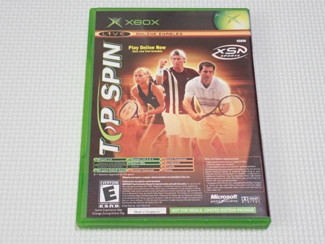 xbox★NCAA FOOTBALL 2005 TOP SPIN 海外版 北米版 < ゲーム本体/ソフト  xbox★NCAA FOOTBALL 2005 TOP SPIN 海外版 北米版 < ゲーム本体/ソフトの