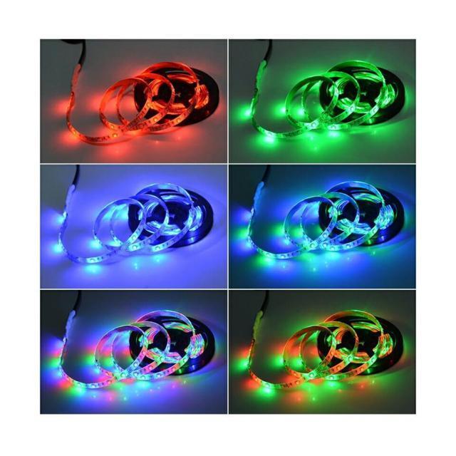 LED テープライト USB対応 3m SMD3528 5V LEDテープ RGB 間接照明 棚下照明 テレビの背景照明用LED < 家電/AV  LED テープライト USB対応 3m SMD3528 5V LEDテープ RGB 間接照明 棚下照明 テレビの背景照明用LED < 家電/AVの