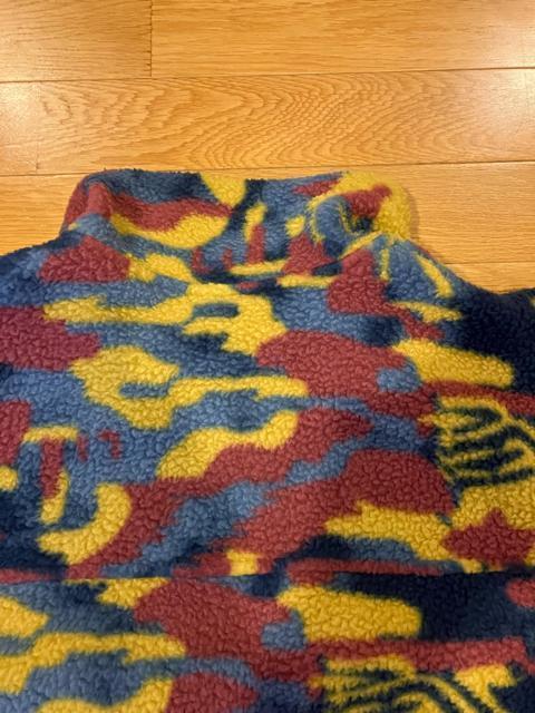 THE NORTH FACE フリースジャケット総柄 大きいsizeXLレトロ < ブランド  THE NORTH FACE フリースジャケット総柄 大きいsizeXLレトロ < ブランドの