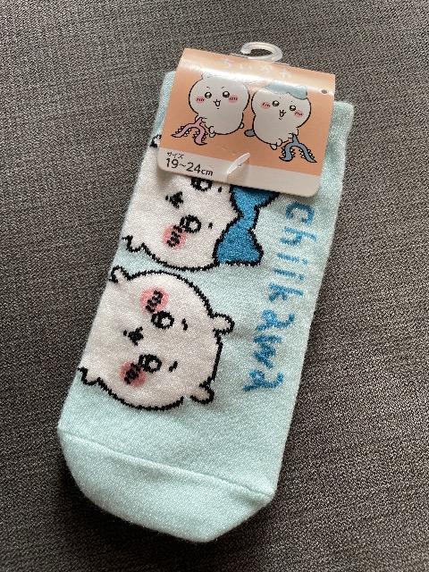 ♯新品♯ちいかわ ソックス 靴下 19→24  A ちいかわ ハチワレ < アニメ/コミック/キャラクター  ♯新品♯ちいかわ ソックス 靴下 19→24  A ちいかわ ハチワレ  < アニメ/コミック/キャラクターの