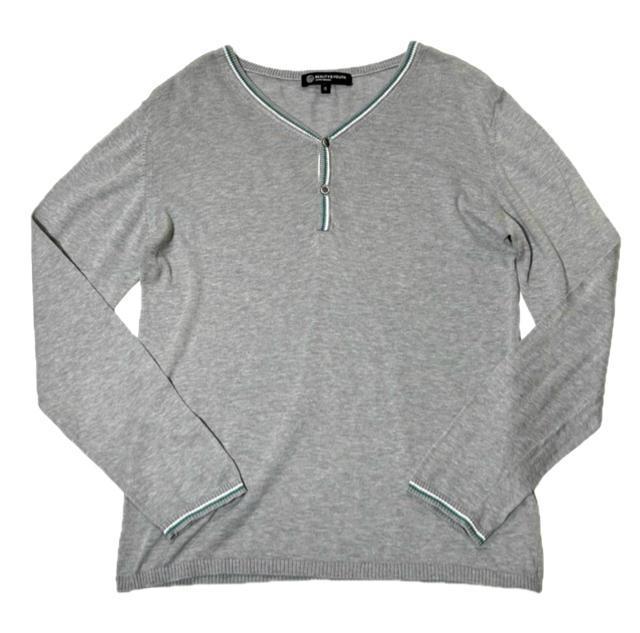BEAUTY&YOUTH グレー ニット カットソー S ユナイテッドアローズ < ブランド  BEAUTY&YOUTH グレー ニット カットソー S ユナイテッドアローズ < ブランドの