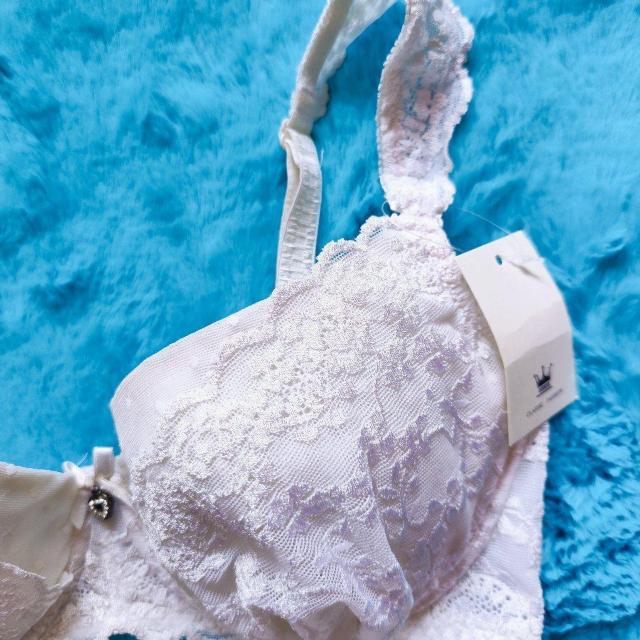 激エロカワッ.。。F80×L。。透けレースブラジャー&ショーツセット。。グラマー大きいサイズホワイト白ナチュラル清純 < 女性ファッション  激エロカワッ.。。F80×L。。透けレースブラジャー&ショーツセット。。グラマー大きいサイズホワイト白ナチュラル清純 < 女性ファッションの