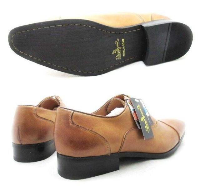 1円~C022新品SARABANDE本革日本製ストレートチップ/レースアップ内羽根ドレスシューズ24.5aLBR♂ < 男性ファッション  1円~C022新品SARABANDE本革日本製ストレートチップ/レースアップ内羽根ドレスシューズ24.5aLBR♂ < 男性ファッションの