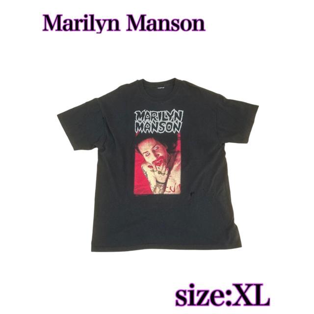 Marilyn Manson TVc vintage }}\ ohT XL F.closet   jt@bV 