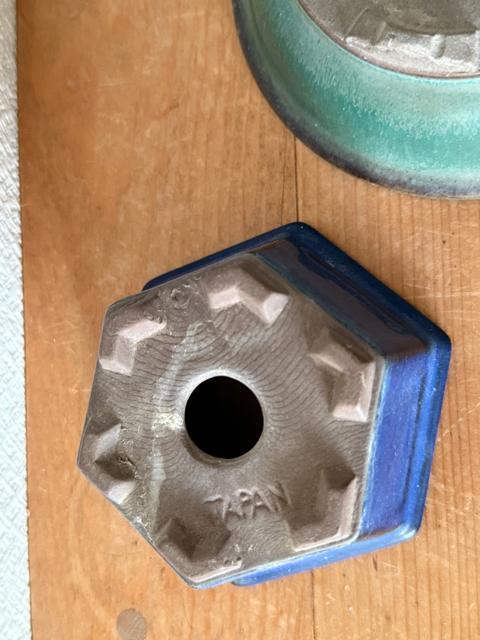 P 盆栽鉢 豆盆栽鉢 山野草鉢 多肉植物鉢 植木鉢 5鉢セット陶器製 落款印あり < ペット/手芸/園芸 P 盆栽鉢 豆盆栽鉢 山野草鉢 多肉植物鉢 植木鉢 5鉢セット陶器製 落款印あり < ペット/手芸/園芸の