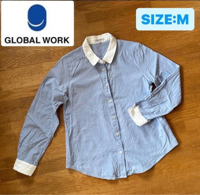 【グローバルワーク】レディース 長袖 シャツ Mサイズ < ブランド 【グローバルワーク】レディース 長袖 シャツ Mサイズ < ブランドの
