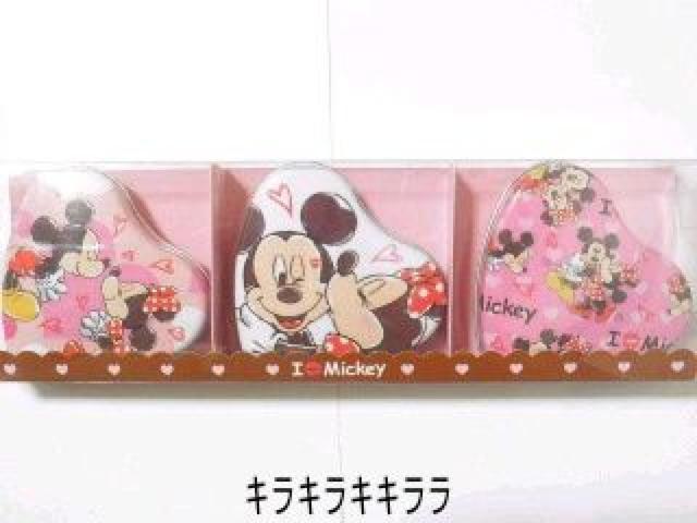 《New》ミッキー&ミニー★ハート缶ギフト文具(メモ&シール&消しゴム)<3個セット> < インテリア/ライフ 《New》ミッキー&ミニー★ハート缶ギフト文具(メモ&シール&消しゴム)<3個セット> < インテリア/ライフの