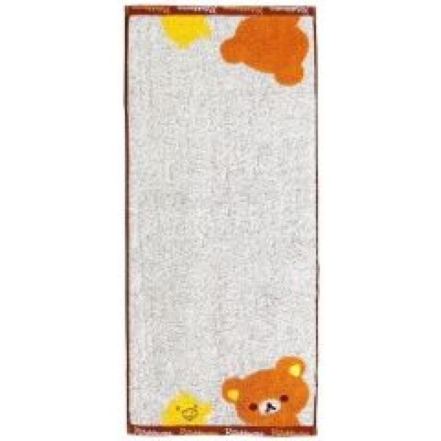 《New》リラックマ<不撚糸>★洗面所*台所*お出掛け*スポーツに・フェイスタオル < インテリア/ライフ 《New》リラックマ<不撚糸>★洗面所*台所*お出掛け*スポーツに・フェイスタオル < インテリア/ライフの