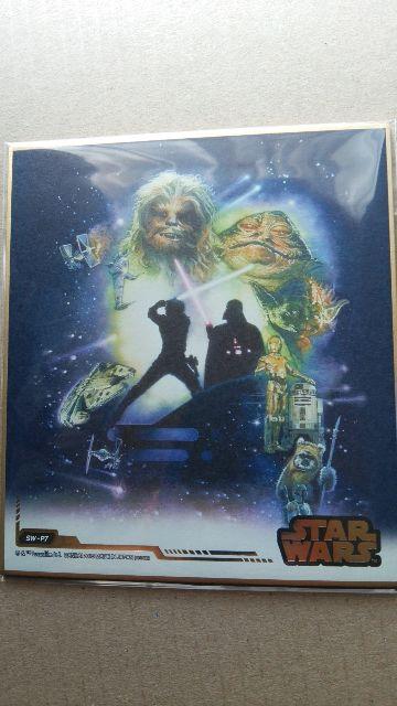スターウォーズエピソード6色紙ART  STAR WARS EpisodeY 箔押しレア < アニメ/コミック/キャラクター  スターウォーズエピソード6色紙ART  STAR WARS EpisodeY 箔押しレア  < アニメ/コミック/キャラクターの