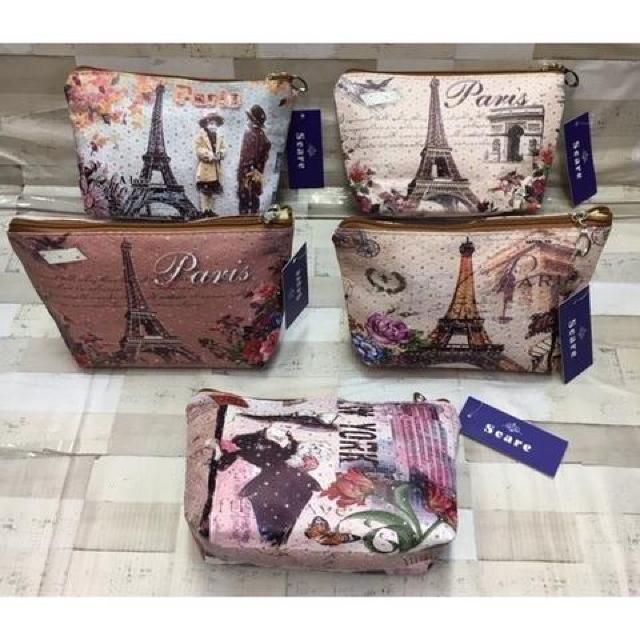 『Soare』キラキラ・ラインストーン入ポーチ(5柄から)2個 < 女性ファッション  『Soare』キラキラ・ラインストーン入ポーチ(5柄から)2個  < 女性ファッションの