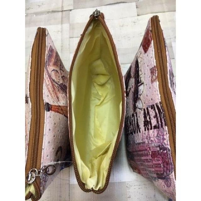 『Soare』キラキラ・ラインストーン入ポーチ(5柄から)2個 < 女性ファッション  『Soare』キラキラ・ラインストーン入ポーチ(5柄から)2個 < 女性ファッションの