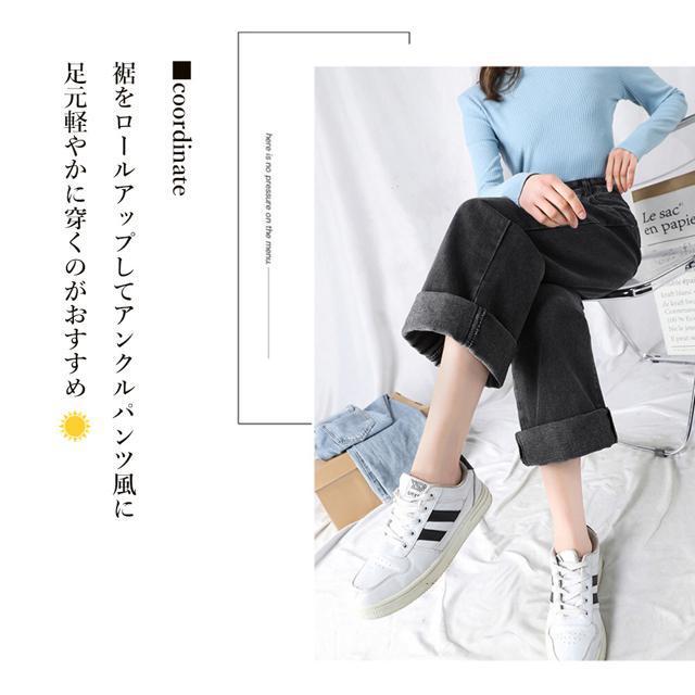 送料無料 新品 デニムワイドパンツハイウエストレディース < 女性ファッション  送料無料 新品 デニムワイドパンツハイウエストレディース < 女性ファッションの