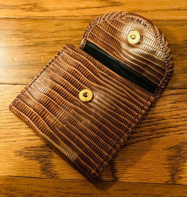 GINZA WAKO 銀座和光 小銭入れ コインケース リザード 型押し レザー 本革 財布 < 男性ファッション  GINZA WAKO 銀座和光 小銭入れ コインケース リザード 型押し レザー 本革 財布 < 男性ファッションの