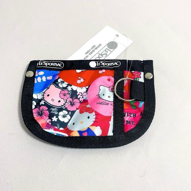 ★新品★LeSportsac レスポートサック ハローキティー ピンク 小銭入れ コインケース キーリング付き ポーチ 送料無料 < 女性ファッション  ★新品★LeSportsac レスポートサック ハローキティー ピンク 小銭入れ コインケース キーリング付き ポーチ 送料無料 < 女性ファッションの