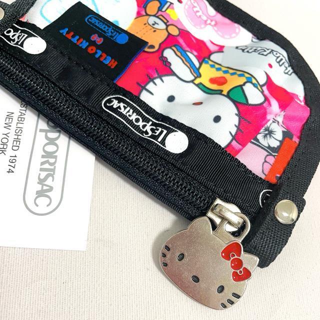 ★新品★LeSportsac レスポートサック ハローキティー ピンク 小銭入れ コインケース キーリング付き ポーチ 送料無料 < 女性ファッション  ★新品★LeSportsac レスポートサック ハローキティー ピンク 小銭入れ コインケース キーリング付き ポーチ 送料無料 < 女性ファッションの